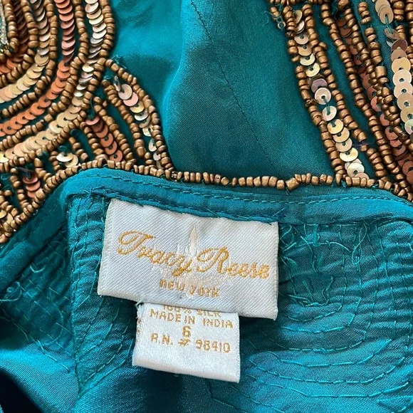 Tracy Reece Blouse Beautiful 💯% Silk - Picture 3 of 11